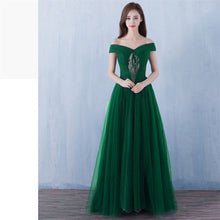 Load image into Gallery viewer, It's Yiiya bridesmaid dresses Elegant long wedding party dress Plus size royal blue bridesmaid dress Tulle Robe Soiree DSYA003